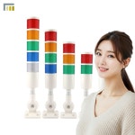 삼색 경광등 신호 출차주의등 삼색등 경보 세차장 교통 : 꿀템정거장