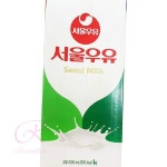 로즈밀 서울 멸균우유 1L x10p 베이킹재료 시리얼용 : 로즈밀리언