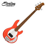 Sterling 베이스기타 Stingray Shorts Scale Fiesta Red : 프리버드 부산점