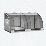 소프트켄넬 웰시코기 접이식 차량용 이동장 이동식 강아지 중형견 고양이 소프트 케이지 가방 A. 그레이 - S 1개 : 장작춘동