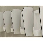 소변기파티션 가림막 공중 학교 변기 상품 화장실 남자 : 장미.