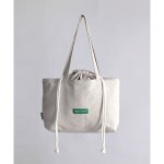 GREEN STUFF 보트 스트링 쇼퍼백 66 린넨 - beige M G6606BEM 126163 : 제이앤비상사5