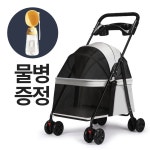 몽글펫 접이식 저상형 강아지 유모차 일체형 개모차 네이비 1개 : 장작춘동