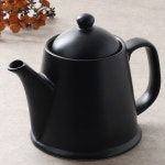 티팟 차 주전자 티 포트 도자기 워머 우리는 도구 530ml, 코자니 블랙 : 카페에떼르