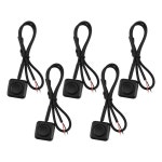 순간 스위치 푸시 버튼 표면 실장 미니 내구성 설치 1. Black : 최고쇼핑23호점