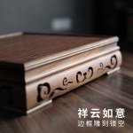 대추나무 바둑판세트 바둑통 원목 기원 바둑판 정통 체스 조각과 체스병이 없는 단일 체스판 : 애란종합유통