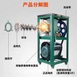 뼈 닭 고기 분쇄 믹서기 버전 육류 파쇄기 생선 정육 가는 : 가득마켓111