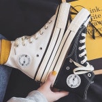 여자 스니커즈 하이탑 목올라오는 캔버스 운동화 단화rst138 : 샵팡J