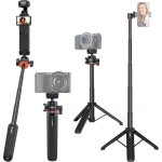 6인치 연장 폴 삼각대 미니 셀카봉 스탠드 핸들 그립 DJI 오스모 포켓 3 Insta 360 X5 웹캠 캐논 G7X 마크 III 소니 ZV-1 RX100 A0031... 