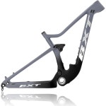 29er 카본 파이버 산악 자전거 프레임 41/44/49/54cm 풀 서스펜션 디스크 브레이크 여행용 100mm XC 소프트 테일 엔듀로 스루-액슬 12... 