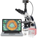 광학현미경 실체 산업용 생물 MICROSCOPE 현미경 스위프트 컴파운드 삼안 SW380T 40X2500X 배율 시덴토프 헤드 이중 레이어 기계식... 