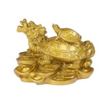 행운의 신 미술 조각 중국 동전 사무실 집 풍수 거북이 인형 1. RD : 해외다모아6호점