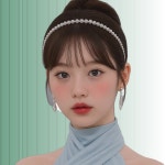 미니 진주 펄 헤어밴드 머리띠 소 여성용 액세서리 : 광복마트
