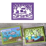 스프링 하우스 애드온 금속 커팅 다이 엠보싱 컷 카드 만들기 스크랩북 공예 1. H5024 : 해외다모아30호점