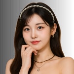 진주 펄 헤어밴드 머리띠 액세서리 : 광복마트