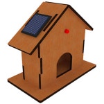 신재생에너지 LED 태양광 집 하우스 모형 만들기 모듬수업 과학놀이 실습키트 학교 : 털많은이발소