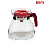 내열 유리 티포트 1.3L 다용도 주전자 포트 차주전자 커피 : 샵메구미
