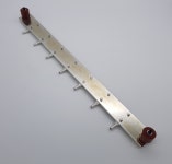 DEFOG 디포그 통신 접지용 BUS BAR(B)-19 482.6 x 40 x 3T/ 2HOLE단자 / Cu(석도금) : 세이프컴