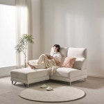 올모 카야 조야텍스 3인용 한쪽팔걸이형 패브릭 소파 : 올모