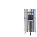 스테인레스 우량계 측정기 자동 기상관측 강수량 강우량 테스트 기상 스텐 분할형 강수량계 : 뚜뚜네만물상