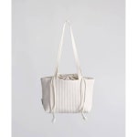 GREEN STUFF 보트 스트링 쇼퍼백 66 골지 코듀로이 - ivory S G6601IVS : 헬로피피몰