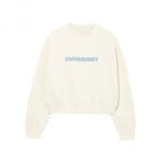 국내매장판 커버낫 우먼 쿠퍼로고 맨투맨 아이보리 317005 : 올네트