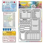 CHGCRAFT Fitness Plan 투명 스탬프 플래닝 투명 스탬프 실리콘... 제작용 DIY 스크랩북 사진 앨범 장식, 10.9 x 16cm(4.3 x 6.3 : 혁이네store