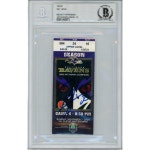 레이 루이스, 볼티모어 11/07/04 티켓 스텁 베켓 사인 : 붕붕08