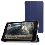 지패드4 비즈 3단 스탠드 케이스(엘지 P530L)(네이비) : 나다자난