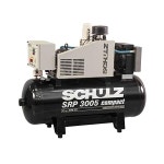 970.38900 SRP3008 컴팩트1 컴팩트 시리즈 로터리 스크류 공기압축기 125 PSI 7.5 HP 230V 1상 60갤런 탱크 : 씨에이셀렉션