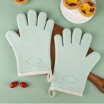 오븐용 실리콘 손가락장갑 주방 뜨거운 냄비손잡이 방열 미니장갑 전자레인지 : 구스상회