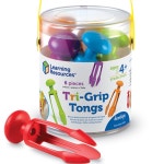 소근육 역할놀이 수세기 집게6p 5살 7살 유치원 키즈 신체 손힘 집기 어린이집 놀이방 : 빗물포대