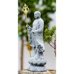 지장보살 조각상 불상 조형물 불교 장식품 지장보살상 푸른 사암-나모 대원 지장보살 (H0293) : 민삼