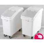 업소용 밀가루통 바퀴달린 대용량 설탕 바퀴 밀폐 쌀 쌀독 저장 대형 : LDA글로벌