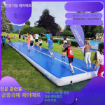 태권도장매트 주짓수 바닥 소음방지매트 쿠션 체육관 낙법 구르기 태권도장 보호장비 댄스 체조 : 정한직구