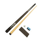 풀 큐 전문 세그먼트 경량 섹션 길이 스타터 연습 게임 매끄러운 당구 스틱 기본 : 에이치에스라이프몰43호점