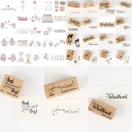 당나귀 잎 꽃 단어 스탬프 커팅 다이 공예 사진 앨범 템플릿 수제 장식 1. F4403-stamps : 최고쇼핑6호점