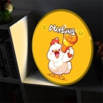 [꾸밈] ob443-LED액자45R어서오계감사하닭 : 핫트랙스