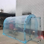 비닐하우스 농사 3m 온실 텃밭하우스 옥상 비닐 쉘터 재배 터널 : 딜리고셀렉트