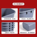 서빙 카트 버킷 두꺼운 업소용 4인치 수거 식기 소형 라지 : 링크월드로