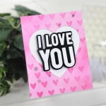 미니 하트 풍선 스크립트 금속 절단 다이 발렌타인 데이 포켓 스크랩북 카드 제작 1. H8882 : 해외다모아6호점