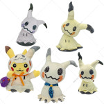 맹구 나미리 봉미선 대형 애착 인형 키링 굿즈 5 스타일 Mimikyu 반짝 이는 플러시 크리스마스 할로윈 Peluche 만화 생일 선물 : 산인고릴라