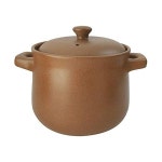 세라믹 카세롤 뚝배기 찌개 냄비 클레이 수작업 고온 저항성 건강 및 용량 4500ML : 다이너마이트공방