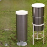 강우량계 200mm 스테인리스 직독식 우량계일체형 모니터링 : 직구만물센터