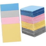 5431549 Zynphancer 200枚 보석 크리닝 크로스 8x8cm 소프트 실버 폴리쉬 휴대 안경시계용 재사용 가능 : 육구코퍼레이션
