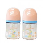 더블하트 더블하트 모유실감 3세대 PPSU 애니멀타운 160ml 노꼭지 트윈팩 : 씨유니