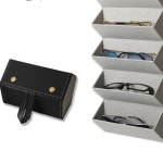 안경 보관함 5구 안경테5구케이스 안경파우치 안경수납함 : 에브리원