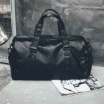 스포츠 백 보스턴 짐 가방 숄더 트래블 가방 보조 가방 블랙 여행 운동 가방 보스턴 가방 : 탠저린샵