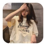 페니빌딩 레트로 박스 반팔 티 셔츠 : 서림마캣
