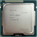 CPU 프로세서 PC 컴퓨터 I53470S I5 3470S 2.9GHz 쿼드코어 쿼드스레드 6M 65W LGA 1155 : 선진tm01